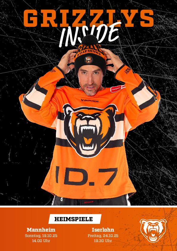 Grizzlys Inside Ausgabe 2 2025-2026